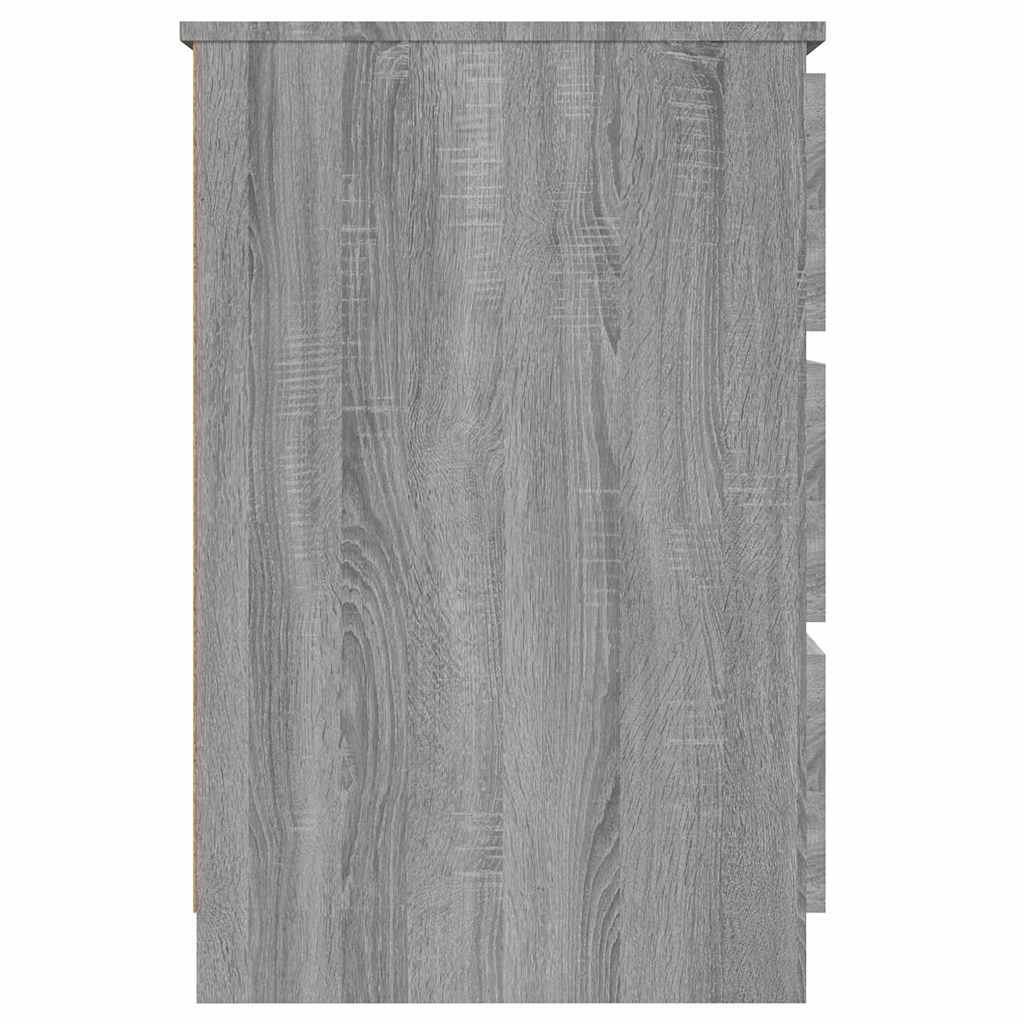 Desk Gray Sonoma 140x50x77 cm Particleboard