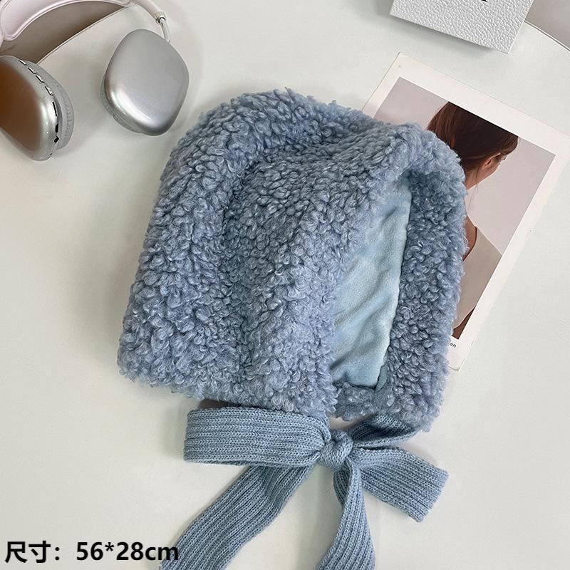 Women's  Winter Sweet and Cute Little Red Riding Hood ,premium Versatile Balaclava Hat, Cold Protection and Warm Ear Protection