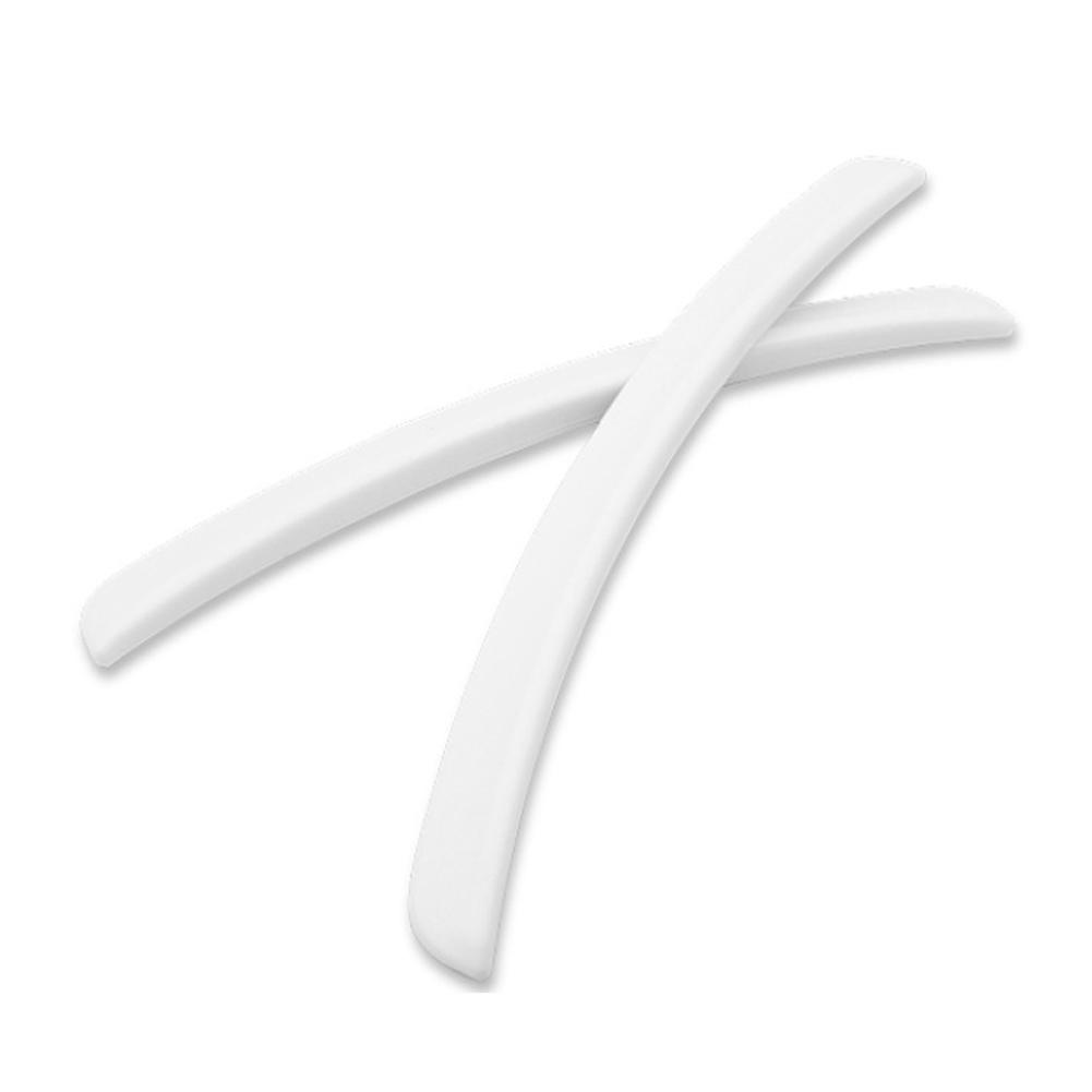 2Pc Universal Soft Car Fender Vents Protector Cover Car Wheel Arch Decoration Strips Car Stickers Anti Collision Car Accessories