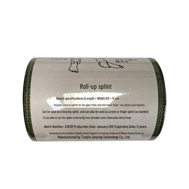 Polymer Rolled Emergency Splint