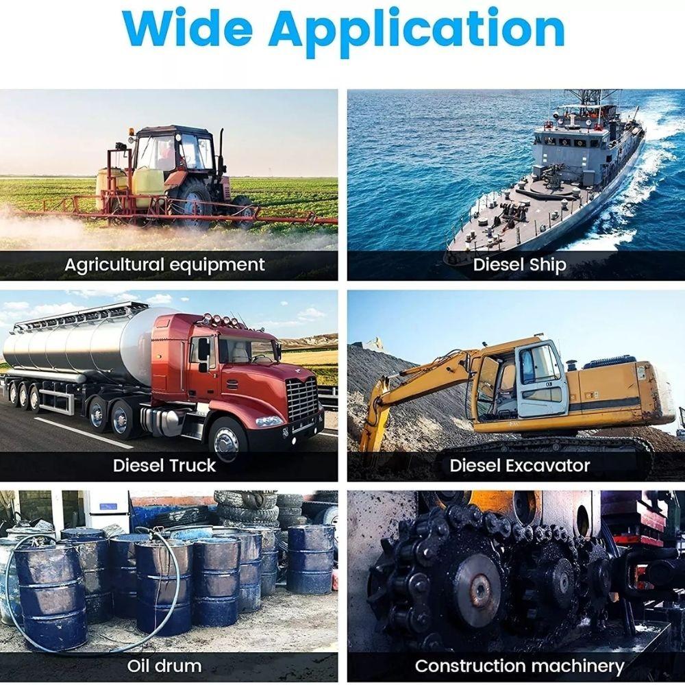 Diesel Kerosene Oil Commercial Self-priming Extractor Pump Motor Automobile Oil Pump Cordless Electric Fuel Transfer Pump