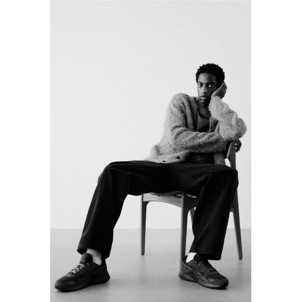 H M Loose FiT T sHirT Dark Grey