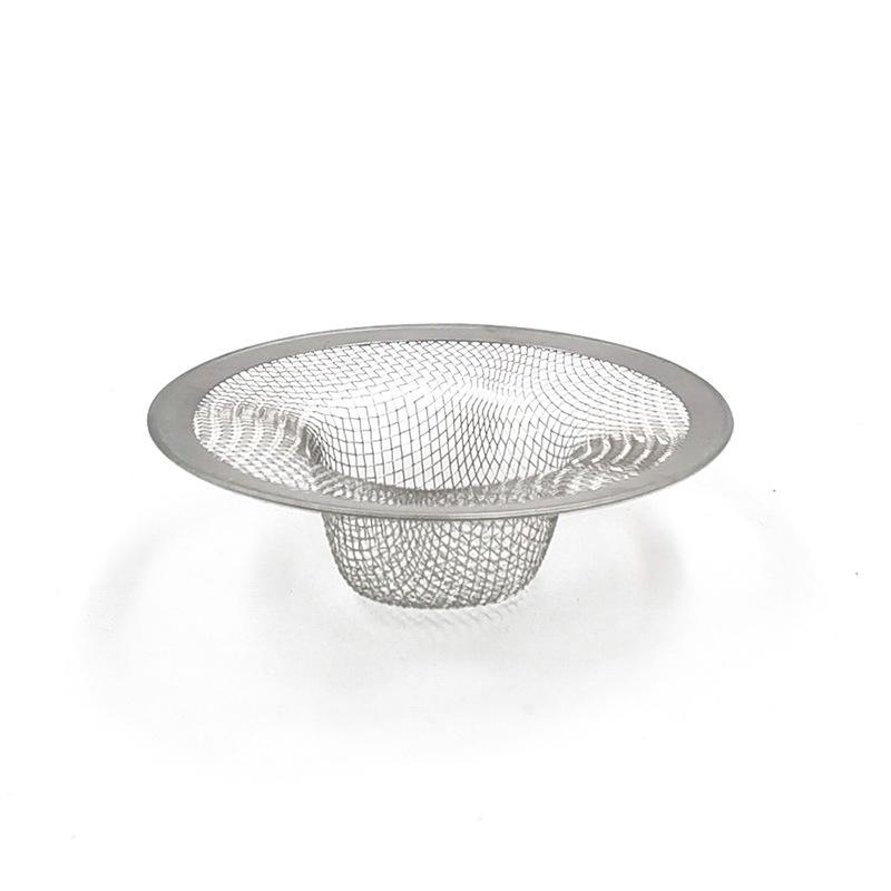 Large, Medium and Small Size Stainless Steel Draining Nets, Water Leakage Sink Filter Net, Residue Filter Net, Draining Straw Hat Floor Drain