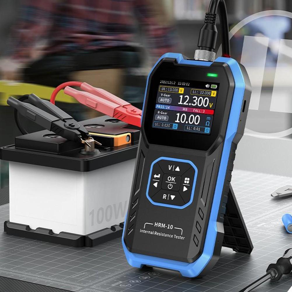 Easily Portable HRM10 Internal Resistance Tester with Built In Battery