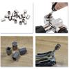 Quick Install Hexagonal Bit Adapters Magnetic Coupling Metal Steel 3/16 To 5/16 Hexagonal Adapters For Underwater