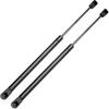 2x Suportes de Levantamento Traseiro para Caminhão Compatíveis com 08941 15,71" 125N Teto de Camper Topper Janela (Produto Preto, de Aço)
