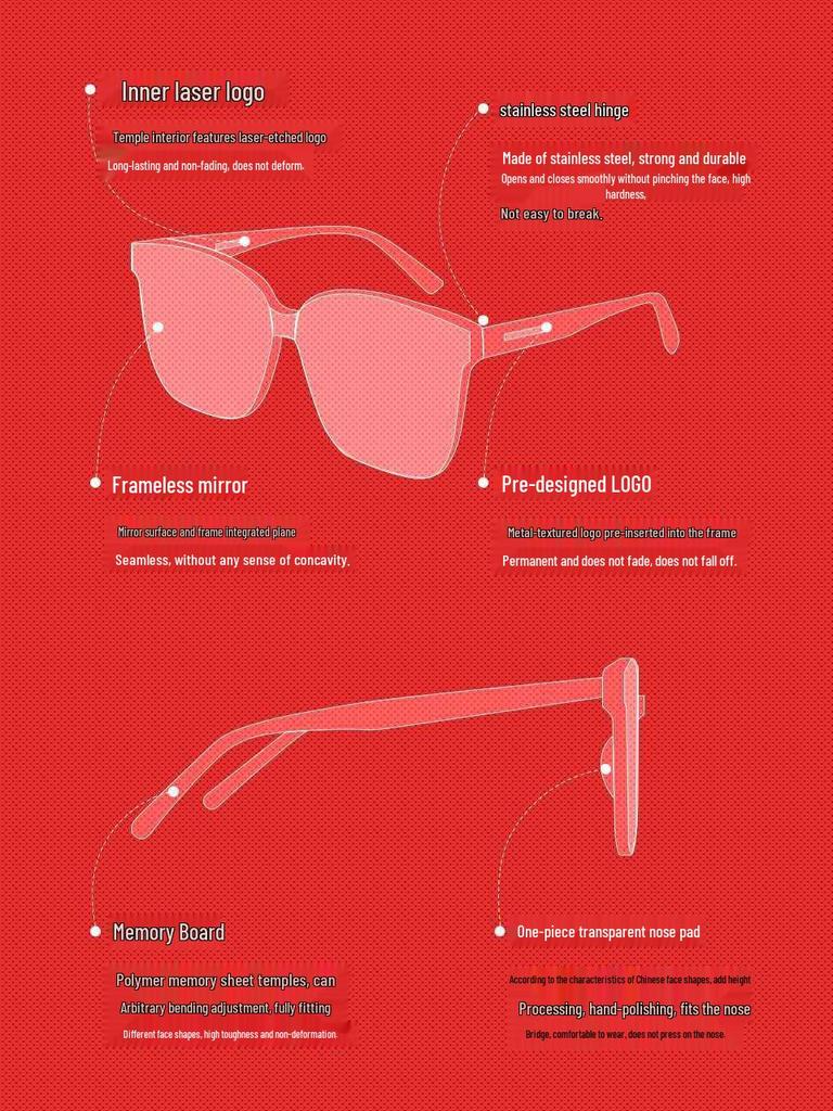 GM Unisex Prescription Sunglasses for Small Faces - New 2023 Fashion, UV Protection