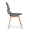 BORA chair - dark gray velvet x 1