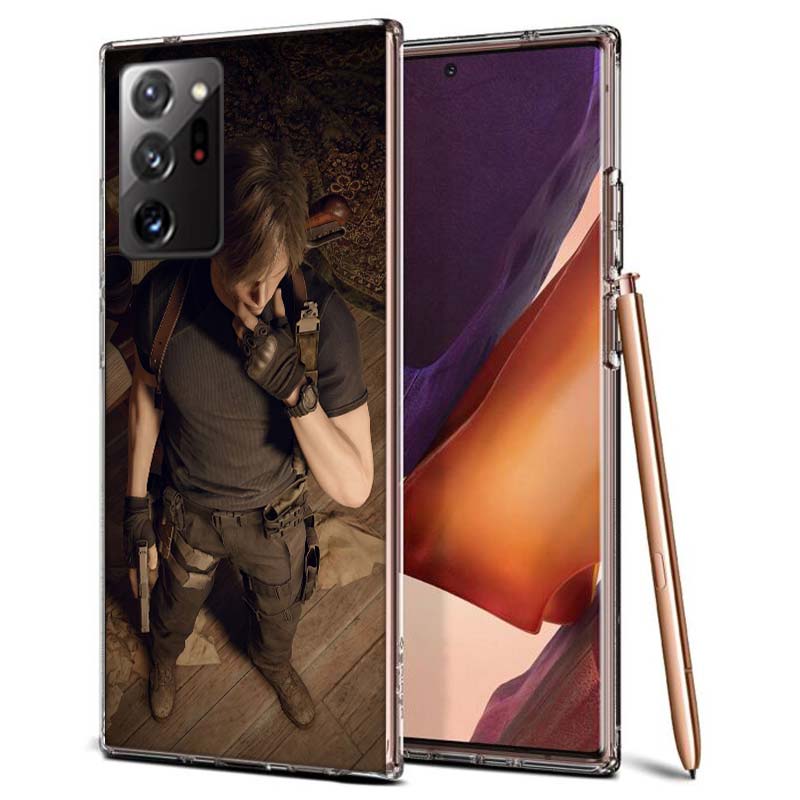 Leon Kennedy Resident Evil 4 Phone Case for Samsung A55 A35 A25 A15 A07 A05S A16 A17 A26 A36 A37 A56 A57 Galaxy Note 20 10 A50S