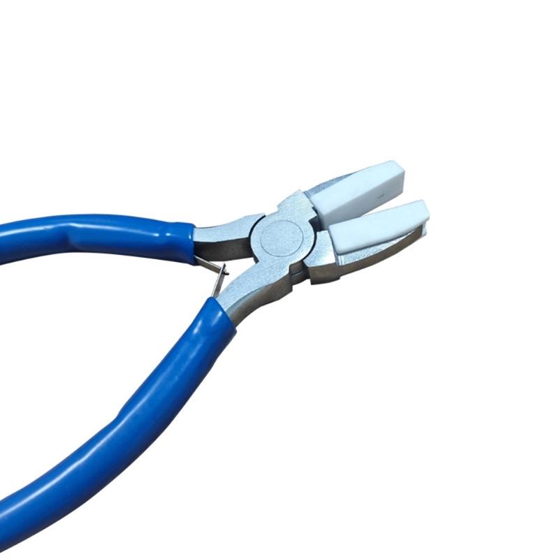 Nylon Jaw Pliers for Jewelry Making Flat Nose Pliers Chain Nose Pliers Handmade Jewelry Repair for DIY Enthusiasts