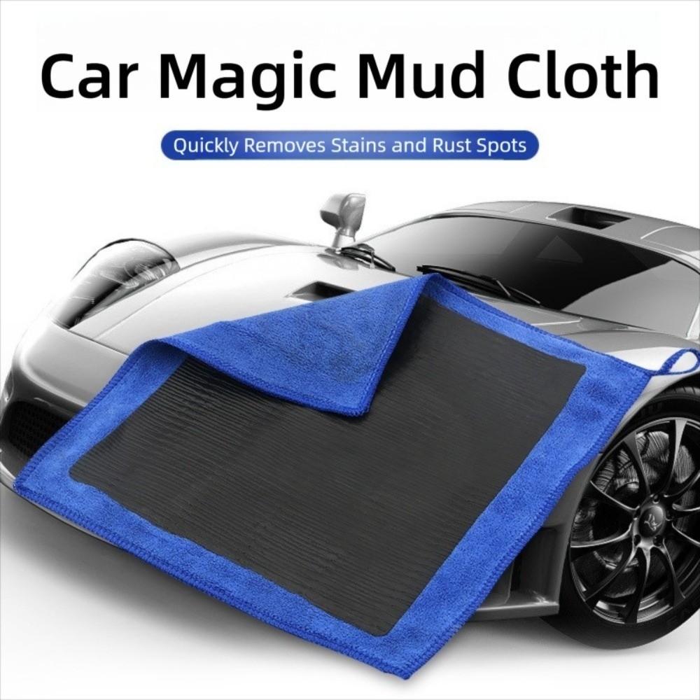 Cleaning Rag 20/30cm Car Cleaning Towel Blue Clay Bar Absorbent Magic Clay Cloth Scratch-Free Car Cleaning Tool Car Wash
