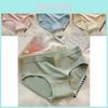 Comfortable Cotton Women's Underwear With Simple Weather Patterns And Breathable Fabric For Everyday Use