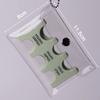 Colourful Transparent Coin Clip Organizer Small Wallet Loss Prevention Clip Japanese Currency Sorting Travel Portable Card Case