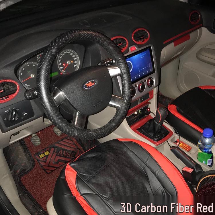 Ford Focus 2005-2008 Carbon Fiber Interior Console Sticker