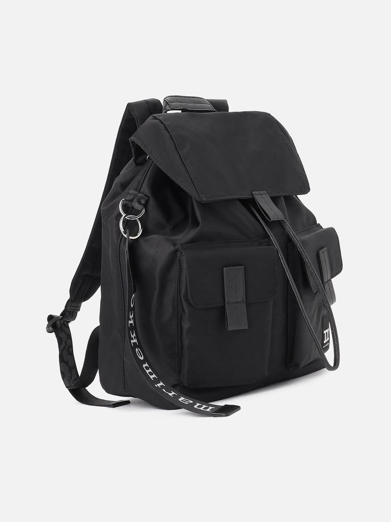Marimekko Everything Backpack L Solid Backpack, Women's, 52152239291198, Black