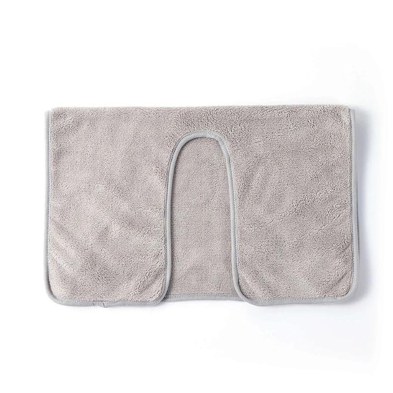 1Pc Beauty Salon Skincare Massage Towel Microfiber Custom Treatment Facial Wrap Spa Neck Face Wrap Towel Warm U Shape Soft Towel