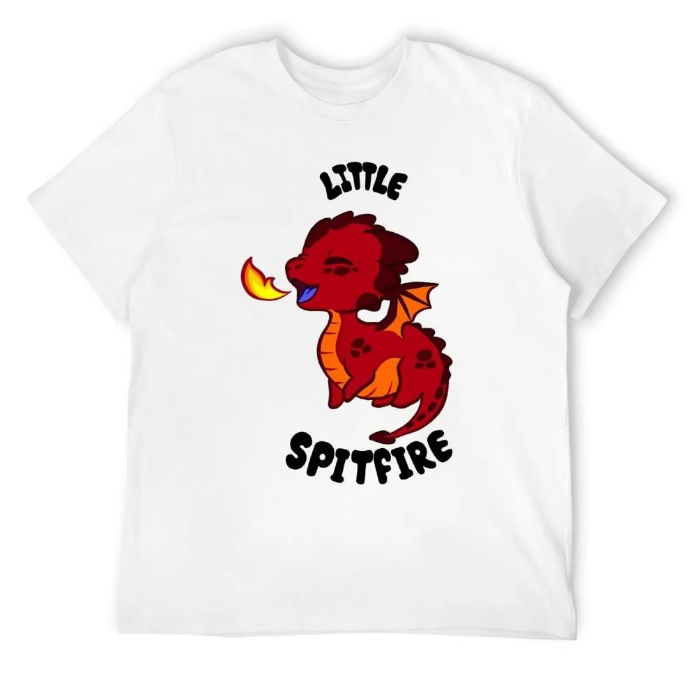 Little SpitFire For Sale T-shirt Harajuku Movement Casual T-shirts Classic Fitness USA Size