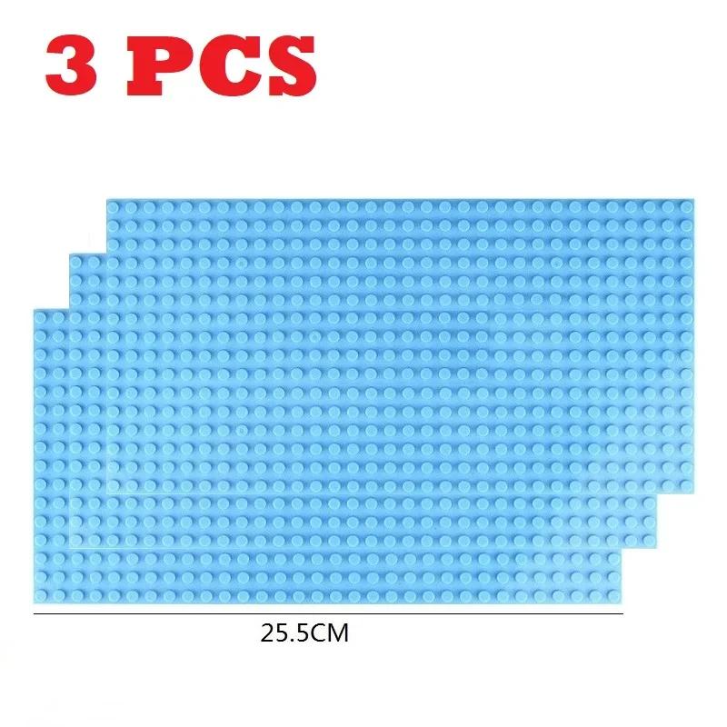 3 buc plăci de bază clasice blocuri 32x32 32x16 puncte ABS plastic clădire plăci de bază cărămizi asamblare oraș drum prieteni oraș jucării