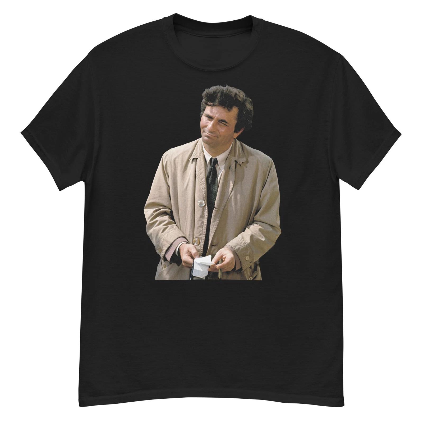 Columbo Peter Falk fan art t-shirt S