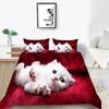 Cat Duvet Cover Collection King Size Microfiber Cute Animal Print Girl Teen Boy Comforter Cover Lovely Kitty Series Pattern Bedding Collection