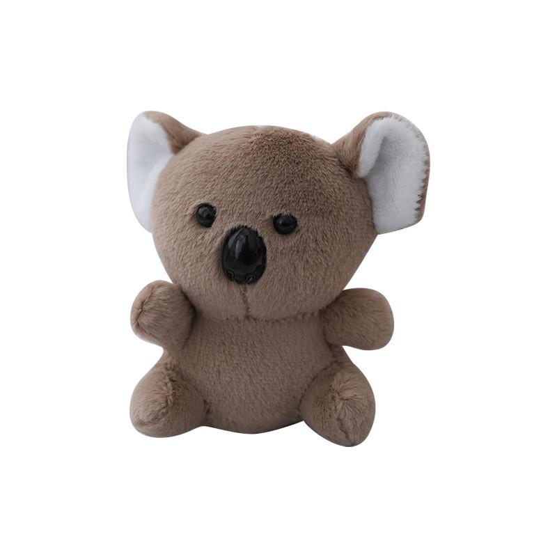 Adorable Cartoon Koala Plush Doll Cozy Soft Keychain Plush Toy For Collectors