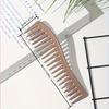 Men's Hair Grooming Tool - Wide-Tooth Styling Comb - Durable ABS Plastic Handle - Ergonomic Retro Design for Hair Dyeing