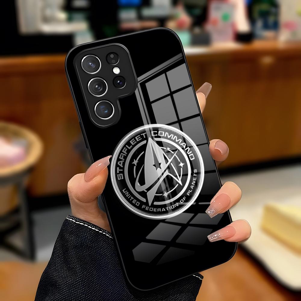 

S-Star Trek Ships Phone Case For Samsung A25 A13 A33 5G A54 A36 A35 A56 A52 A14 Shockproof Glass Cover Samsung A23