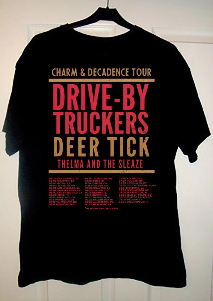 Drive By Truckers balck cotton men  TShirts s5xl Unisex T-Shirt L