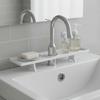 Water Drainage Faucet Storage Shelf Mesh Counter Organizer Bathroom Storage Rack  Bathroom Toilet
