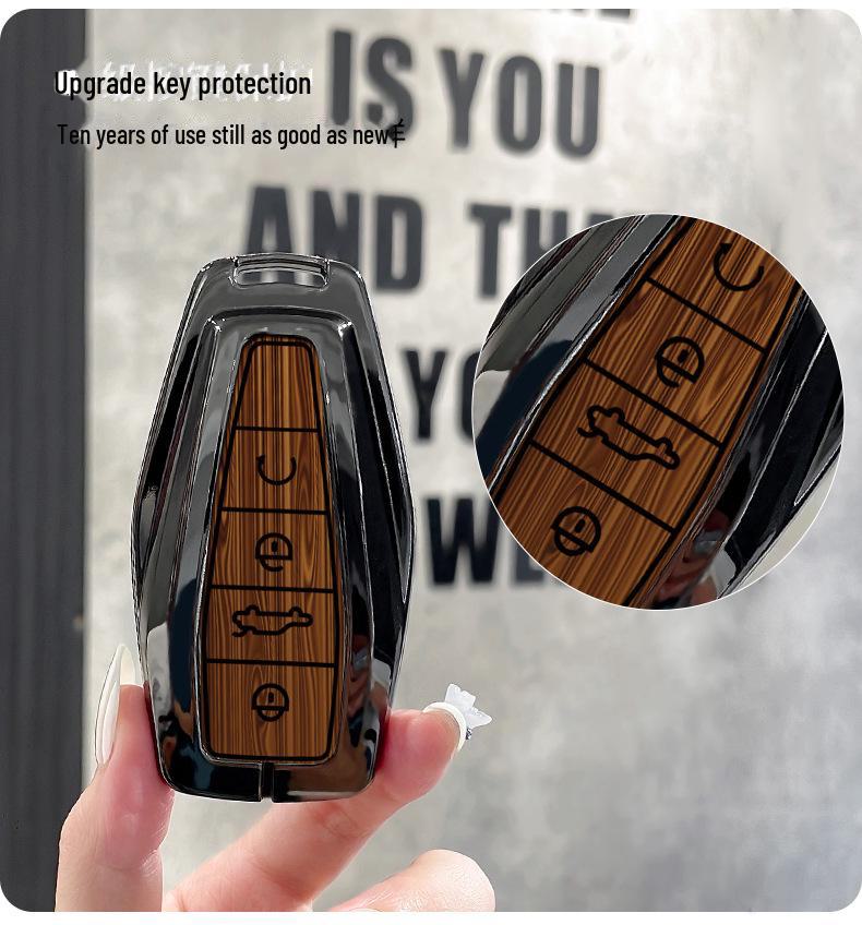 Geely Car Key Cover: Compatible with Emgrand, Boyue, Star X6, Yue, Rui, Binrui, Binyue, Borui, and GL models.