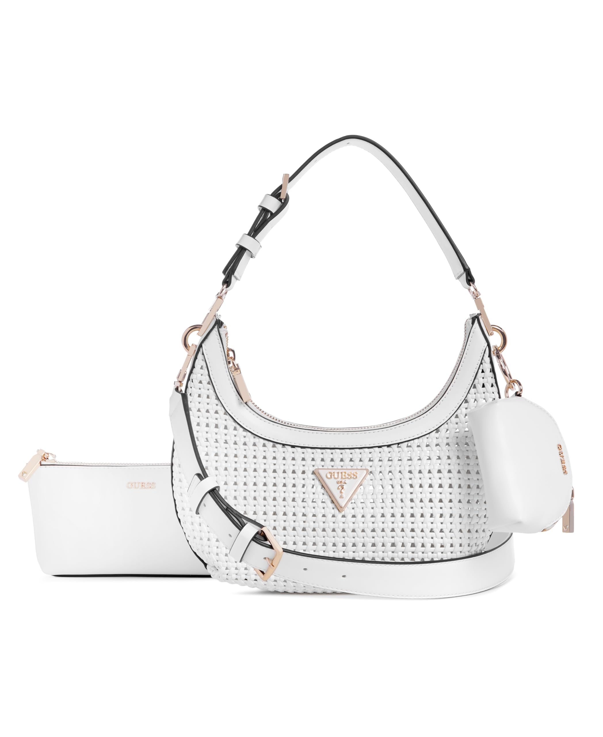 

Сумка через плечо EMELDA CROSSBODY TOP ZIP WHI [Guess] Женская