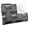 Batman Chibi Repeat Print Blanket