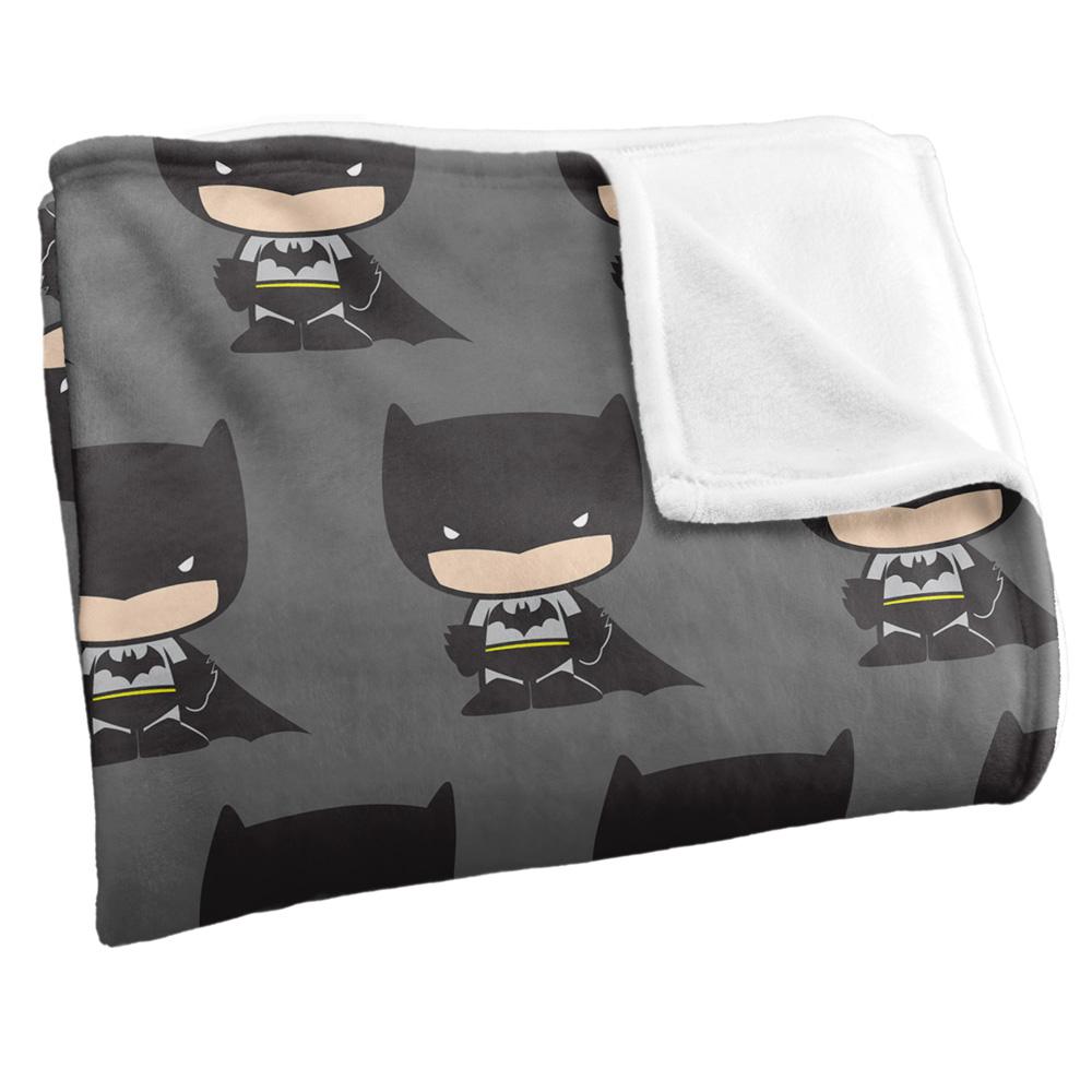 Batman Chibi Repeat Print Blanket