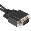 15Pin Vga Hann til 2 Vga Svga Hunn Adapter Splitter Video Monitor Kabel