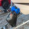 3inch/4inch Boat Trailer Roller with 1/2in Shaft Rubber Roller for Trailer Bracket Boat Accessory Easy Installation