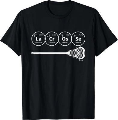 Lacrosse Okresowy Układ Pierwiastków Prezent Chemiczny Koszulka