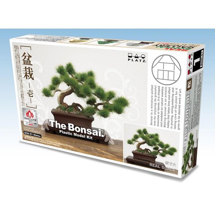 Platz 1/12 The Bonsai 1 Plastic Model BON-01 Pre-Colored Medium Size