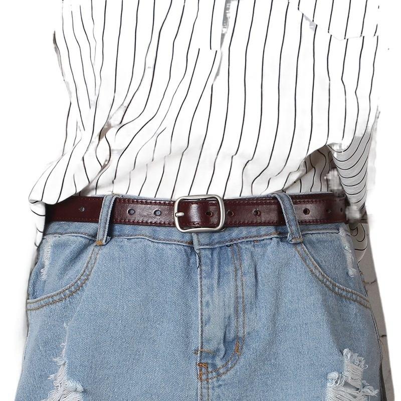 Contemporary Black Womens Pants With Stylish Buckle And Belt For Chic Effortless