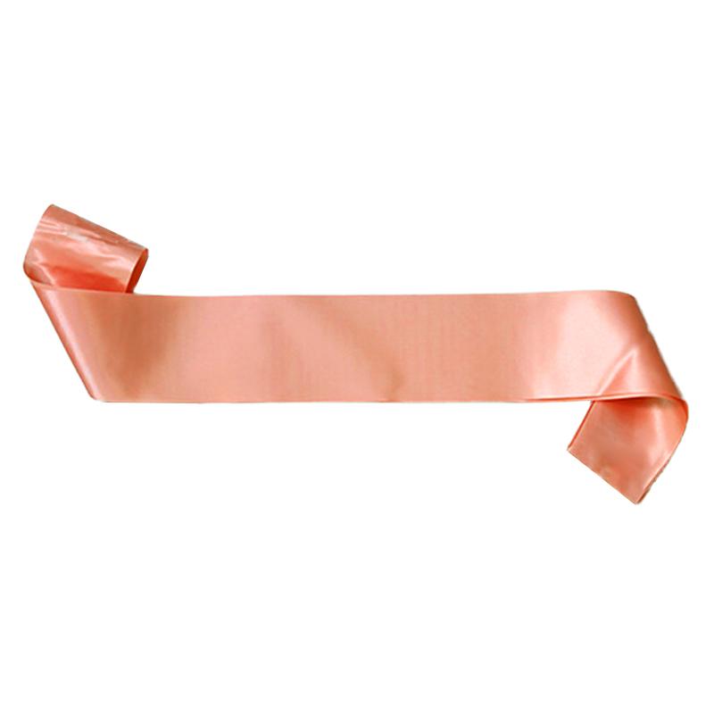 Braut Schultergurt Blank Einfarbig Geburtstagsparty Schärpe Hochzeit Preisverleihung Etikette Band Dekorationen Zubehör Neu