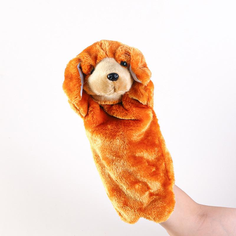 Fox Wolf Rabbit Plush Animal Hand Puppet Toy For Kids With Interactive Features