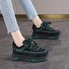 Ladies Footwear 2025 New Korean High On Platform Women's Dad Shoes Designer Luxury Aesthetic Original Arrival Quality Offers