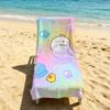 Cartoon Cute M-Molang-ES Towel For Outdoor Camping Beach Towel Super Absorbent Quick-Drying Summer Towel