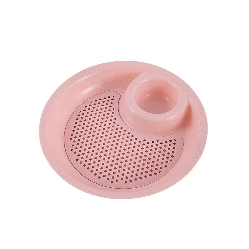 Talířek na dipy ke svačině Miska na omáčku Odvodňovací Potravinářský Dvouvrstvý design Miska na knedlíčky Pohodlí Kuchyňské nářadí a potřeby