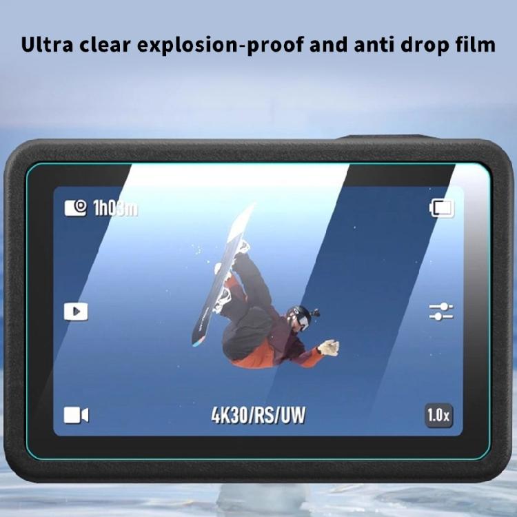 Tempered Glass Film Anti Scratch High Light Transmission Oil Prevention Screen Protector Guard Cover For Action Cameras