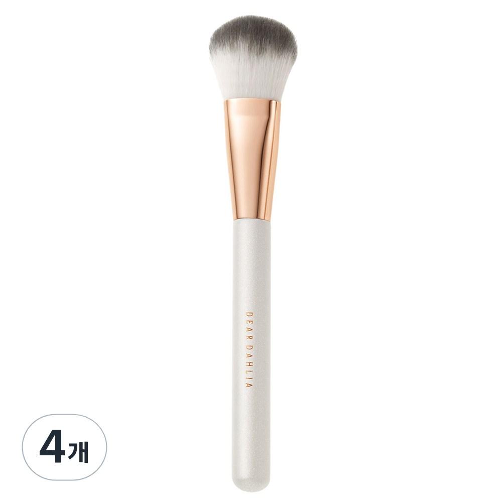 

Dear Dahlia Blooming 325 Blusher and Powder Brush, Mixed Colors, 4 Pieces