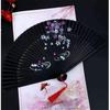 Ancient Style Folding Fan, Chinese Style Folding Fan with Smooth Opening and Closing, Retro Summer Classical Hanfu Cheongsam Small Folding Fan