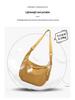 2024 Japanese Minimalist Large Capacity Crossbody Bag for Women - Versatile Student & Shoulder Canvas Dumpling Bag
