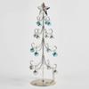 Iron Small Tabletop Christmas Tree Simulates Glowing Bell Decorations Trees