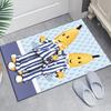 1pc Banana Design Area Rug - Non-Slip, Soft & Cozy Floor Mat for Living Room, Bedroom, Office - Indoor/Outdoor Decorative Carpet