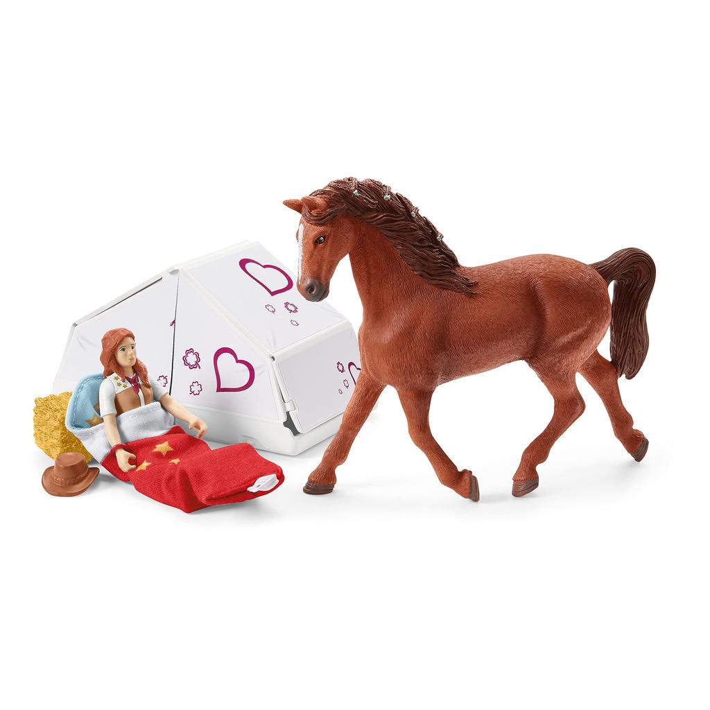 [Amazon.co.jp Exclusive] Schleich Horse Club Horse Trailer Camping 42535